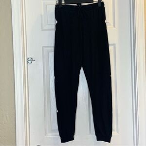 Chaser Black Joggers Skeleton Bone Size Small
